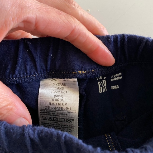 Gap/Old Navy 5T legging bundle - Picture 2 of 7